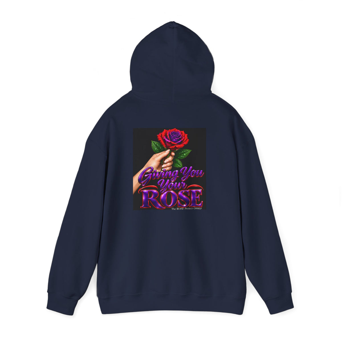 Rose Senior Graphic Hoodie — "Giving You Your Rose" Fashion Streetwear Pullover