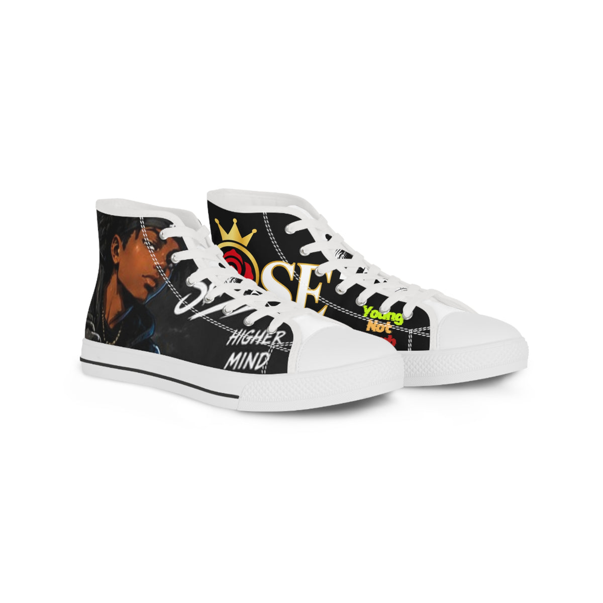 Spiritualist Men's High Top Sneakers