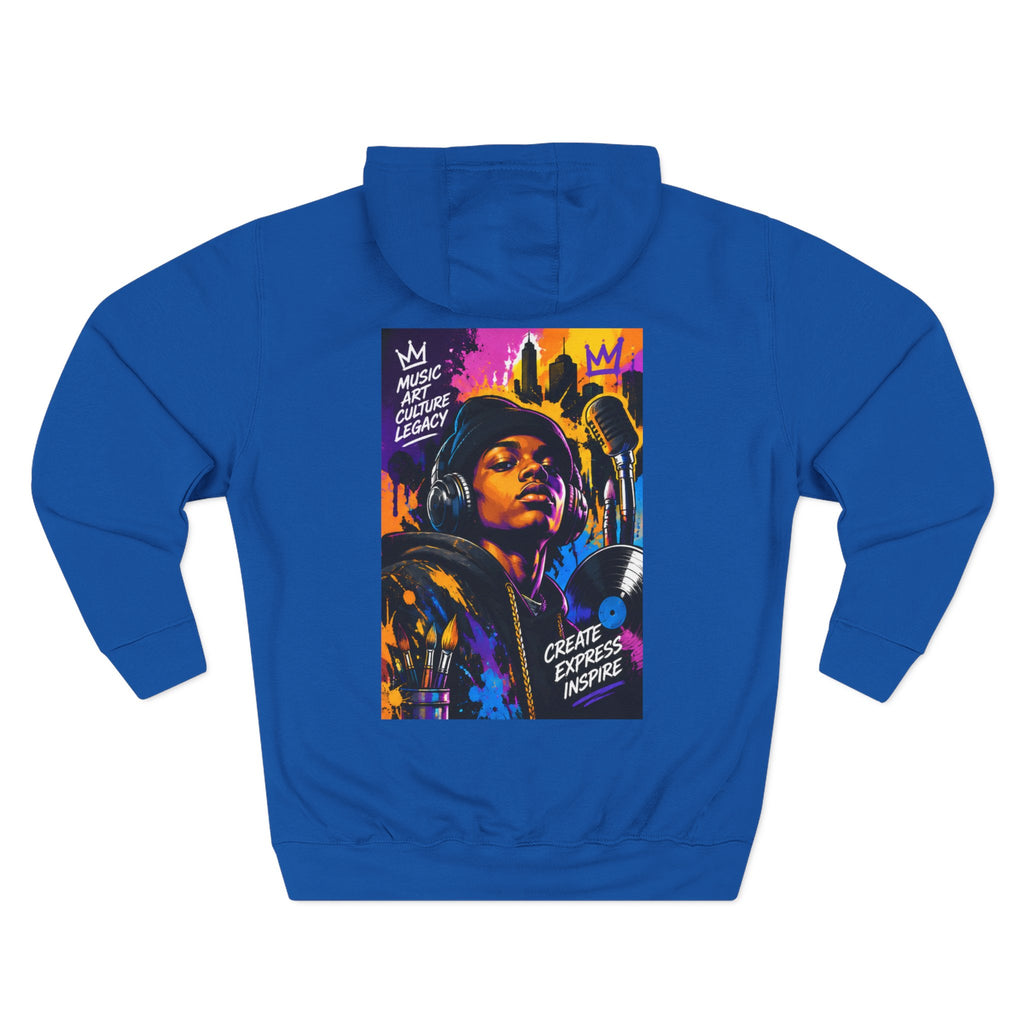 ROSE Youth Streetwear Hoodie — "Music Maestro" Graphic Pullover